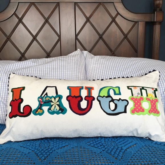 Other - LAUGH Lumber Pillow handmade